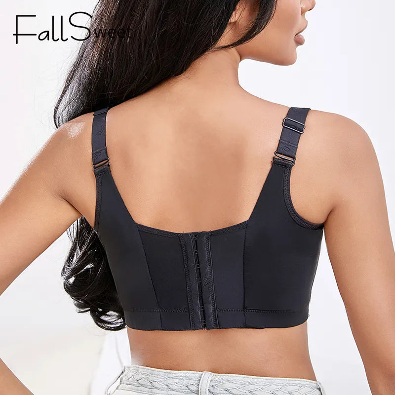 FallSweet Deep Cup Bra: Plus Size Push Up Bras with Full Back Coverage, 34-50