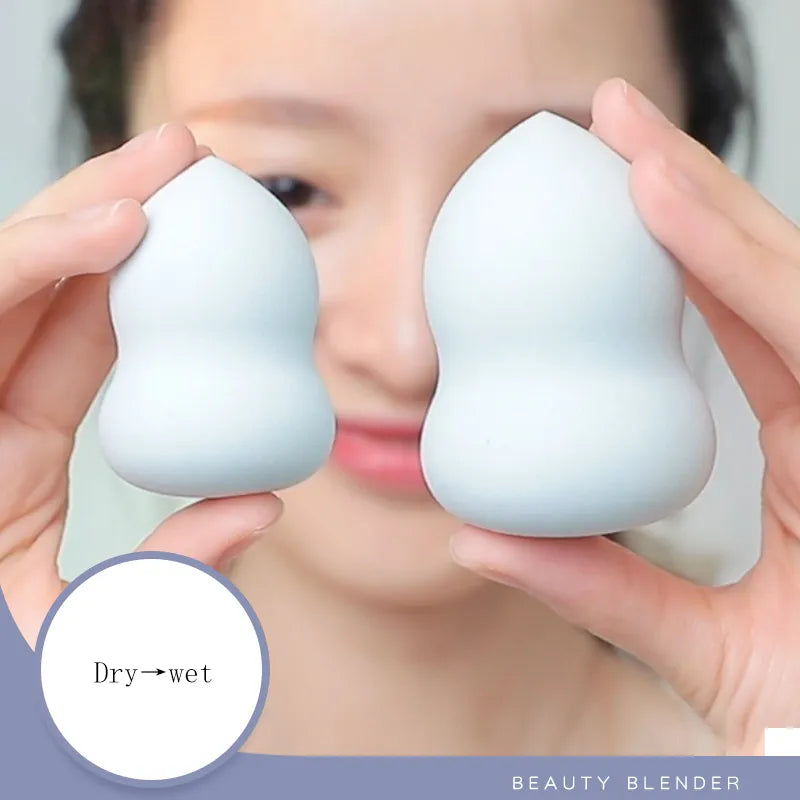 10/20/50/100Pcs Sponge Cosmetic Puff Bulk Wholesale Beauty Egg Set Water Drop Puff Makeup Egg Super Soft Make Up blender