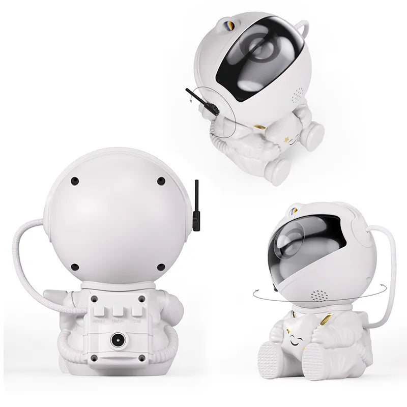 Galaxy Star Projector LED Night Light, Astronaut Design, for Bedroom Home Decor, Children's Gifts