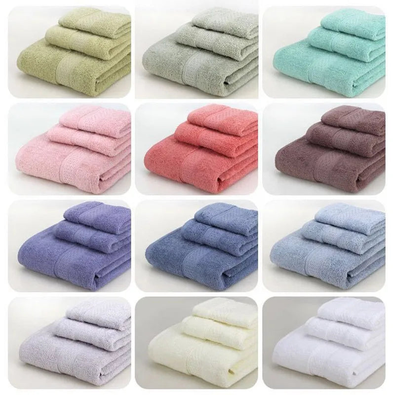 100% cotton face towel absorbent pure hand wash face bath microfiber towel bathroom home hotel adult