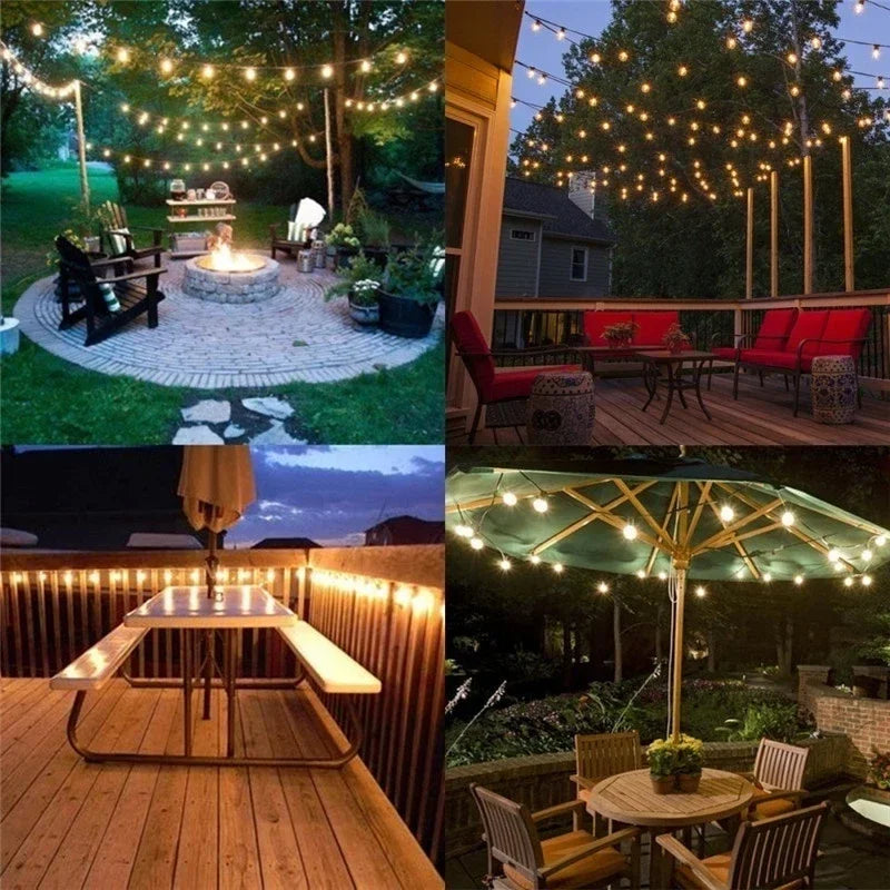 10M USB/Battery Power Ball LED String Lights Garland Lights Waterproof Outdoor Lamp Wedding Garden Fairy Lights Christmas Decor