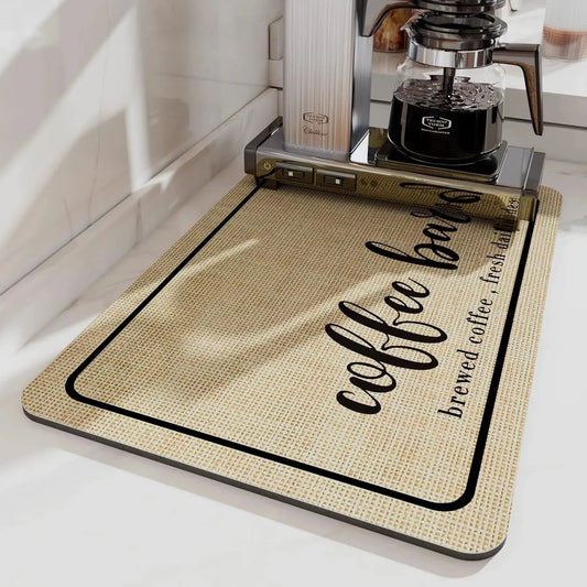 Large Absorbent Kitchen & Bathroom Drying Mat