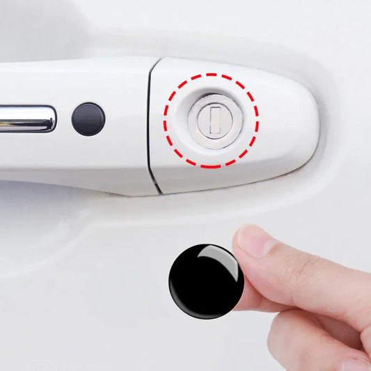 Car Door Keyhole Anti-blocking Stickers Lock Protection Decals Universal Car Styling Door Decoration Decals Accessories