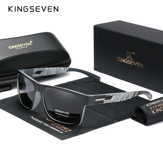 Genuine KINGSEVEN 2023 Brand Polarized Sunglasses - Men's and Women's UV Lens Fashion Eyewear