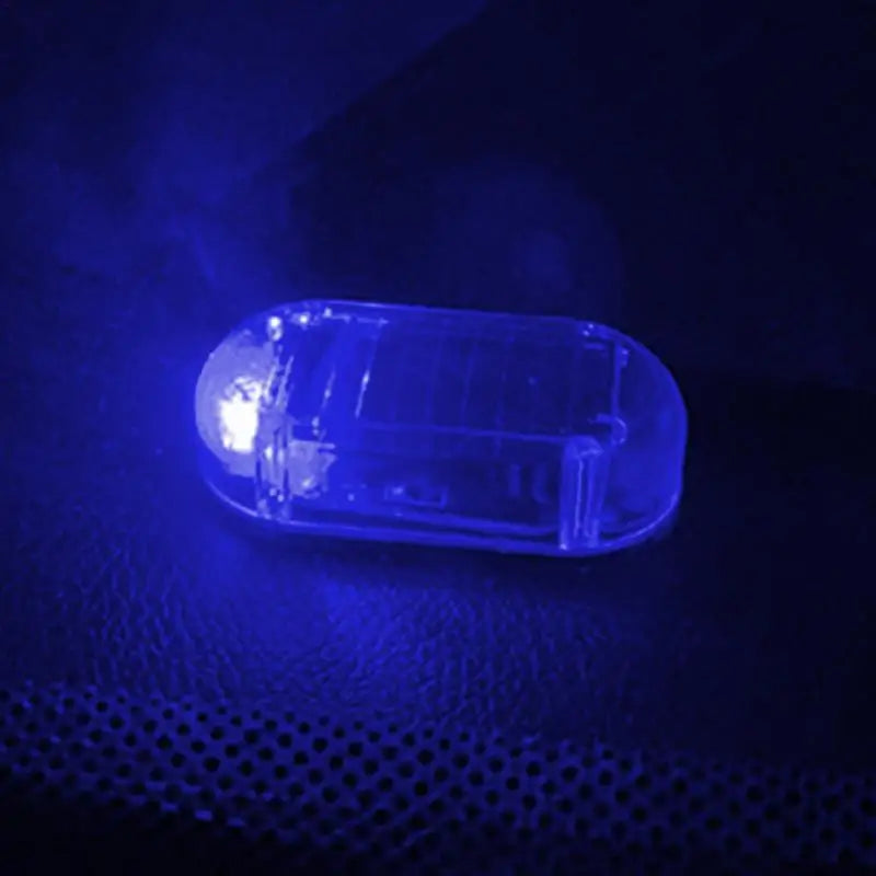 Car Fake Security Light Solar Powered Simulated Dummy Alarm Wireless Warning Anti-Theft Caution Lamp LED Flashing Lights