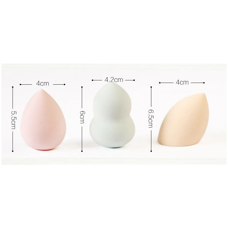 10/20/50/100Pcs Sponge Cosmetic Puff Bulk Wholesale Beauty Egg Set Water Drop Puff Makeup Egg Super Soft Make Up blender