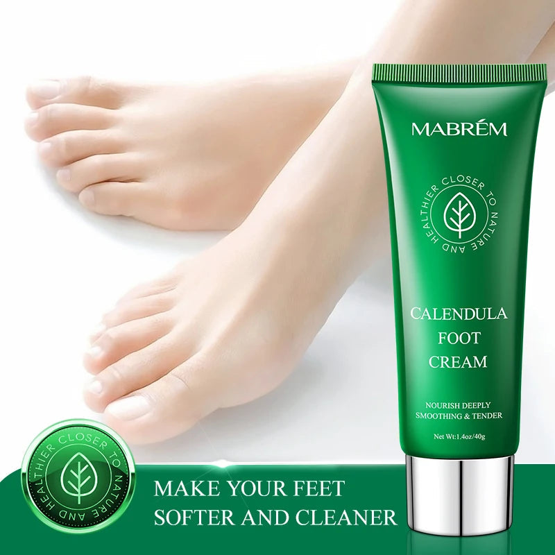 Calendula Foot Cream Pedicure Beauty Improve Foot Odor Wellness Foot Peeling Mask Pedicure Repair Skin Hydration Moisturizing