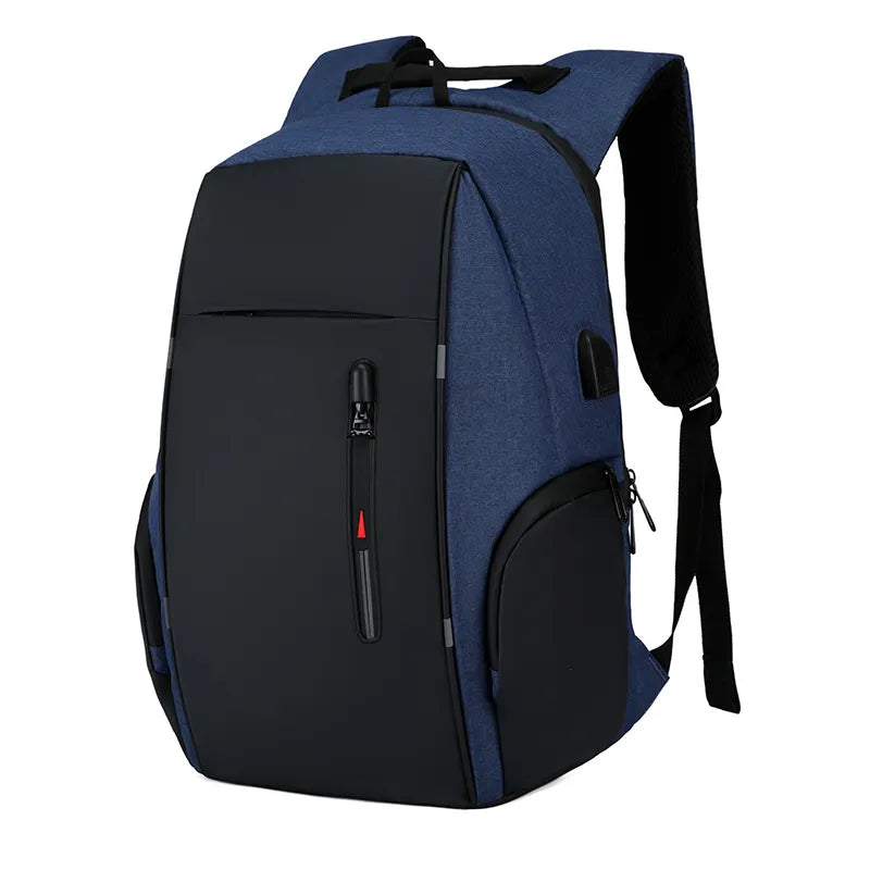 CEAVNI Waterproof 15.6 Inch Laptop Backpack with USB Charging - Casual Oxford Male Business Bag for Computer Notebook