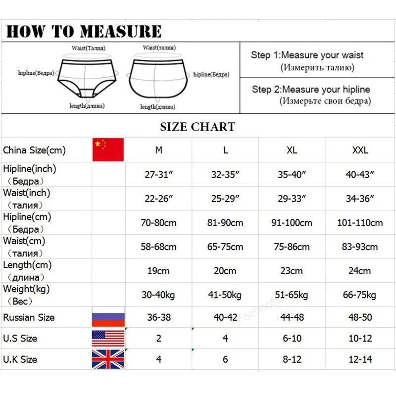 7Pcs Cotton Panties for Women, Breathable, Soft, Sexy Lingerie, Solid Color, Large Size Underwear for Girls