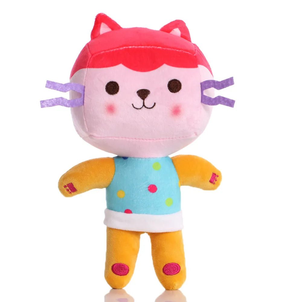 Hot Gabby Dollhouse Plush Toy Mercat Cartoon Stuffed Animals Smiling Cat Car Cat Hug Gaby Girl Dolls Kids Birthday Gifts - Etawia Products