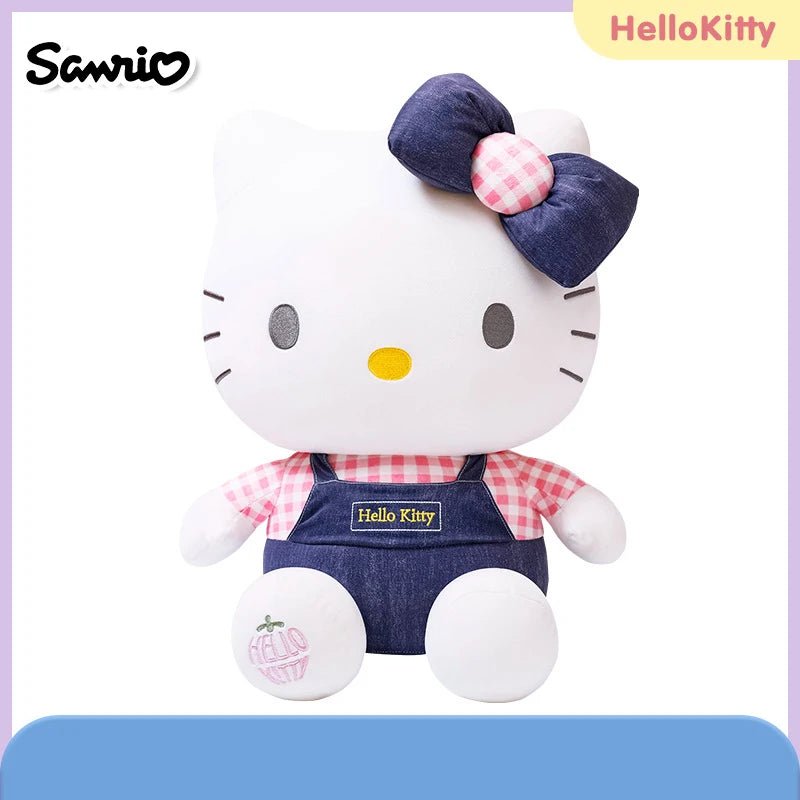 Sanrio Hello Kitty Anime Cartoon Cute Stuffed Toys Plushier Soft Pillow Birthday Gifts For Girls Kawaii Pendant Plush Dolls - Etawia Products