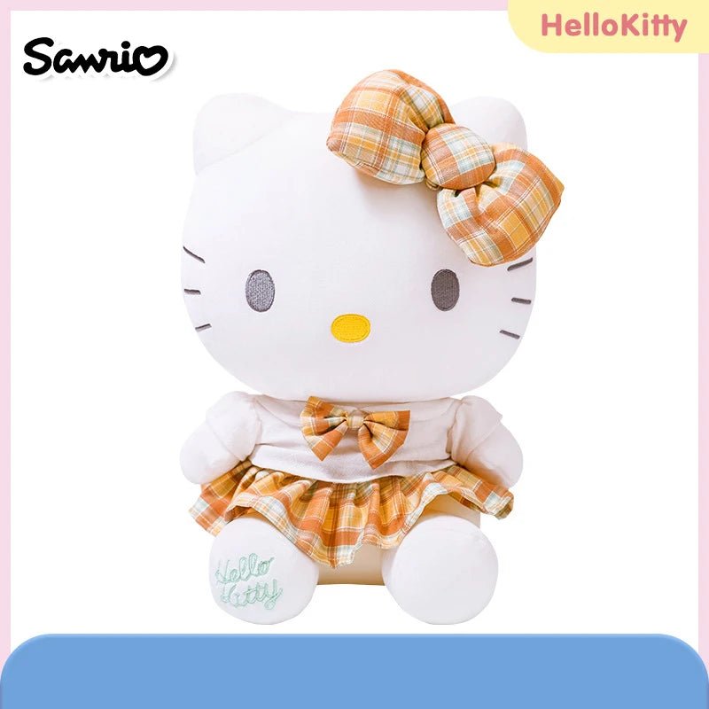 Sanrio Hello Kitty Anime Cartoon Cute Stuffed Toys Plushier Soft Pillow Birthday Gifts For Girls Kawaii Pendant Plush Dolls - Etawia Products