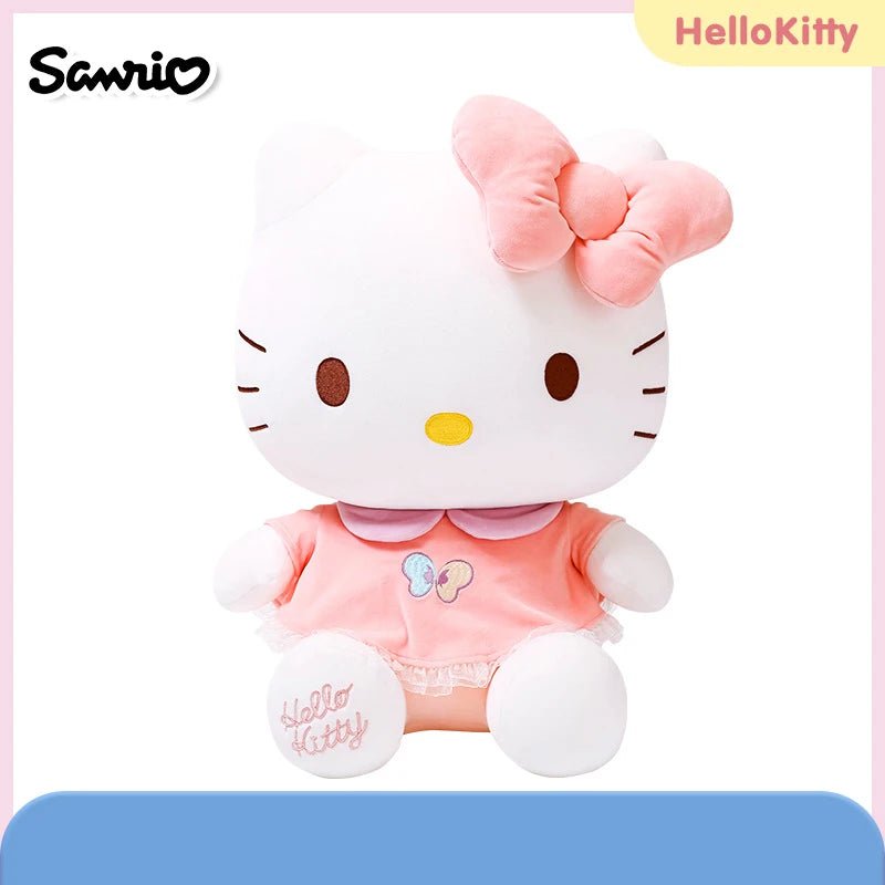 Sanrio Hello Kitty Anime Cartoon Cute Stuffed Toys Plushier Soft Pillow Birthday Gifts For Girls Kawaii Pendant Plush Dolls - Etawia Products