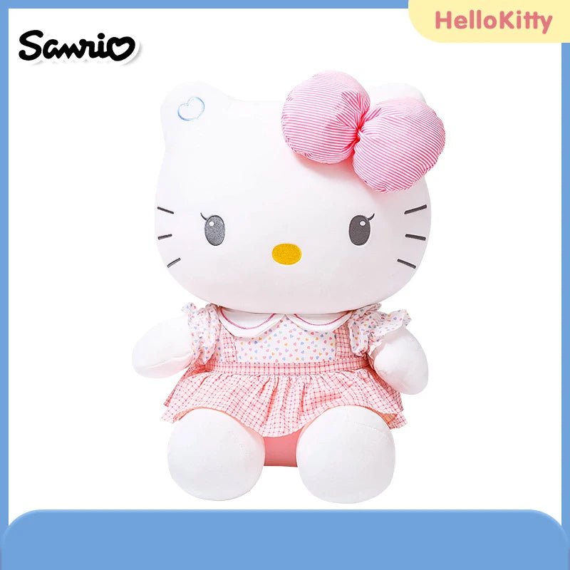 Sanrio Hello Kitty Anime Cartoon Cute Stuffed Toys Plushier Soft Pillow Birthday Gifts For Girls Kawaii Pendant Plush Dolls - Etawia Products