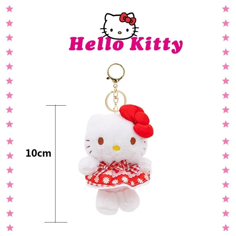 Sanrio Hello Kitty Anime Cartoon Cute Stuffed Toys Plushier Soft Pillow Birthday Gifts For Girls Kawaii Pendant Plush Dolls - Etawia Products