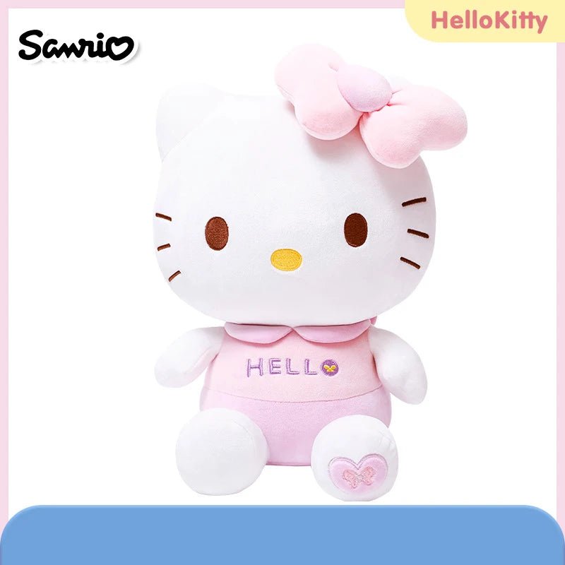 Sanrio Hello Kitty Anime Cartoon Cute Stuffed Toys Plushier Soft Pillow Birthday Gifts For Girls Kawaii Pendant Plush Dolls - Etawia Products