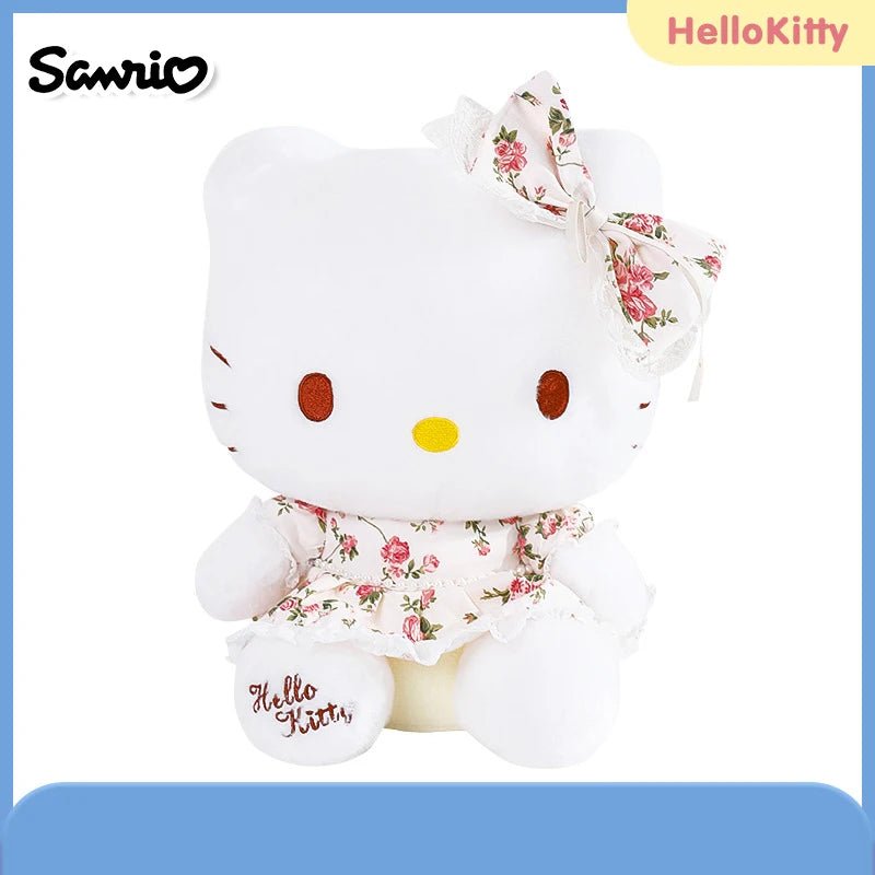 Sanrio Hello Kitty Anime Cartoon Cute Stuffed Toys Plushier Soft Pillow Birthday Gifts For Girls Kawaii Pendant Plush Dolls - Etawia Products