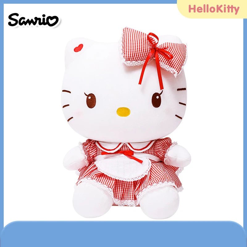 Sanrio Hello Kitty Anime Cartoon Cute Stuffed Toys Plushier Soft Pillow Birthday Gifts For Girls Kawaii Pendant Plush Dolls - Etawia Products