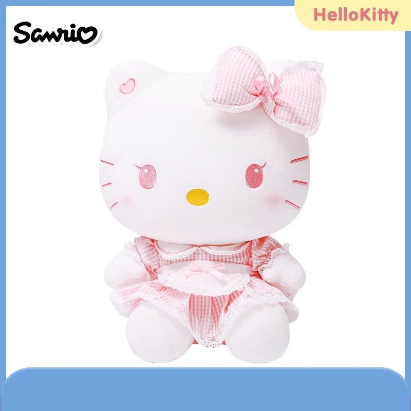 Sanrio Hello Kitty Anime Cartoon Cute Stuffed Toys Plushier Soft Pillow Birthday Gifts For Girls Kawaii Pendant Plush Dolls - Etawia Products