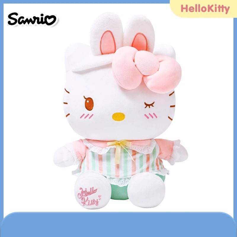 Sanrio Hello Kitty Anime Cartoon Cute Stuffed Toys Plushier Soft Pillow Birthday Gifts For Girls Kawaii Pendant Plush Dolls - Etawia Products