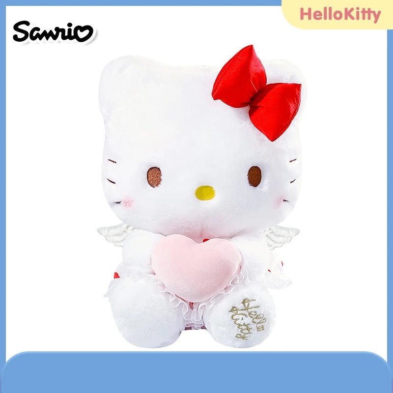 Sanrio Hello Kitty Anime Cartoon Cute Stuffed Toys Plushier Soft Pillow Birthday Gifts For Girls Kawaii Pendant Plush Dolls - Etawia Products