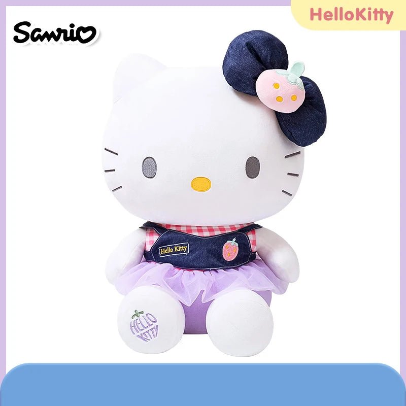 Sanrio Hello Kitty Anime Cartoon Cute Stuffed Toys Plushier Soft Pillow Birthday Gifts For Girls Kawaii Pendant Plush Dolls - Etawia Products