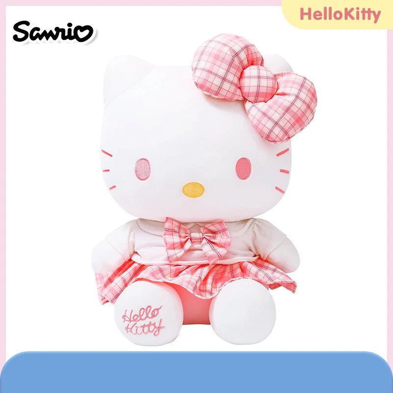 Sanrio Hello Kitty Anime Cartoon Cute Stuffed Toys Plushier Soft Pillow Birthday Gifts For Girls Kawaii Pendant Plush Dolls - Etawia Products