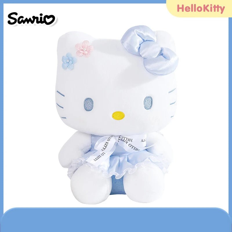 Sanrio Hello Kitty Anime Cartoon Cute Stuffed Toys Plushier Soft Pillow Birthday Gifts For Girls Kawaii Pendant Plush Dolls - Etawia Products