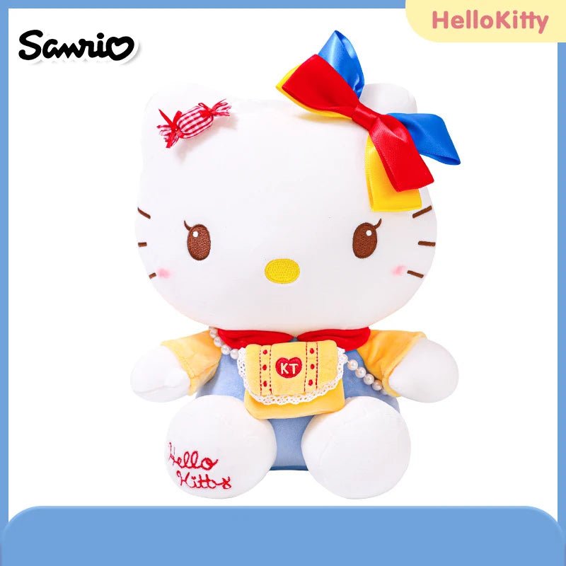 Sanrio Hello Kitty Anime Cartoon Cute Stuffed Toys Plushier Soft Pillow Birthday Gifts For Girls Kawaii Pendant Plush Dolls - Etawia Products