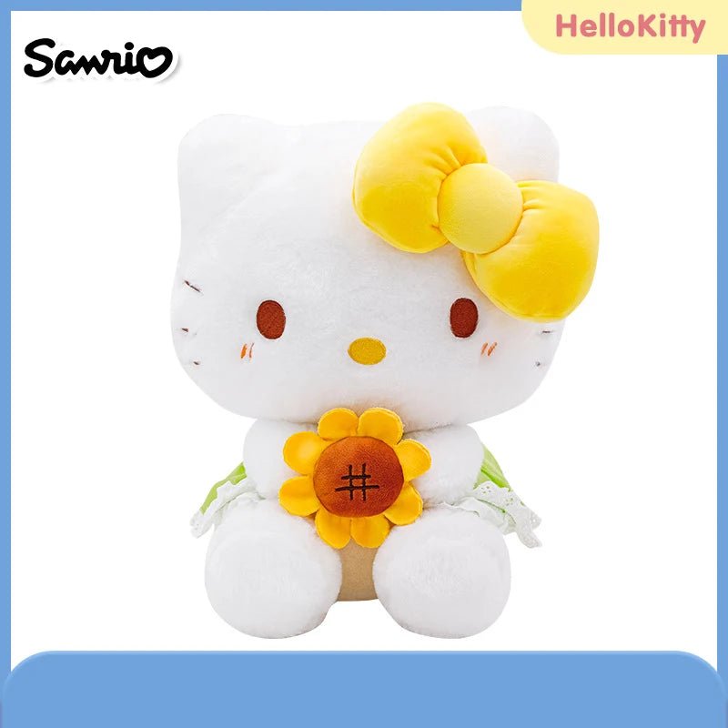 Sanrio Hello Kitty Anime Cartoon Cute Stuffed Toys Plushier Soft Pillow Birthday Gifts For Girls Kawaii Pendant Plush Dolls - Etawia Products