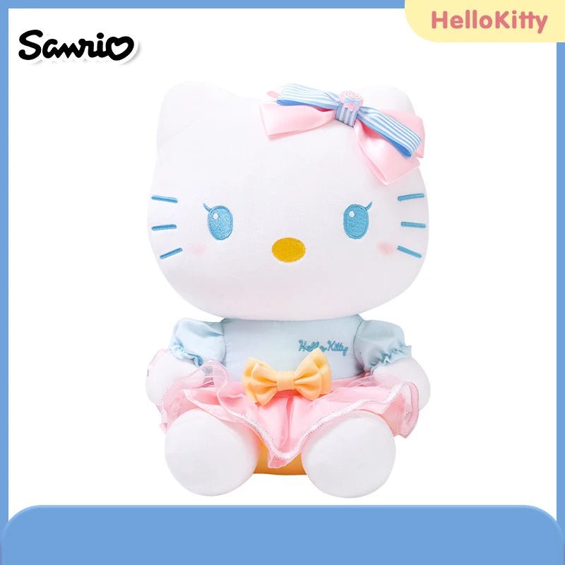 Sanrio Hello Kitty Anime Cartoon Cute Stuffed Toys Plushier Soft Pillow Birthday Gifts For Girls Kawaii Pendant Plush Dolls - Etawia Products