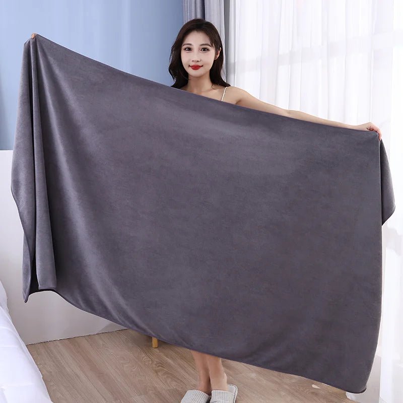 Thickened Large Microfiber Bath Towel-Super absorbent and quick-drying multi-purpose microfiber towel - Etawia Products