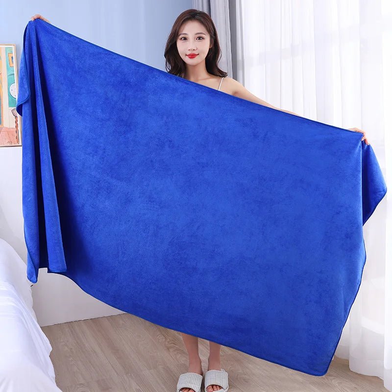 Thickened Large Microfiber Bath Towel-Super absorbent and quick-drying multi-purpose microfiber towel - Etawia Products