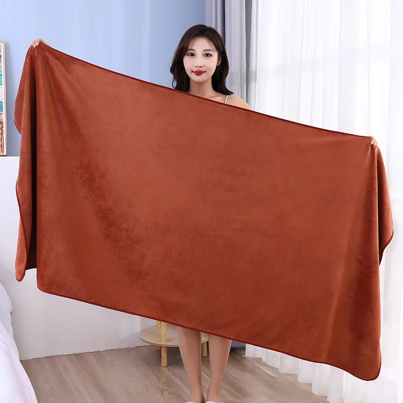 Thickened Large Microfiber Bath Towel-Super absorbent and quick-drying multi-purpose microfiber towel - Etawia Products