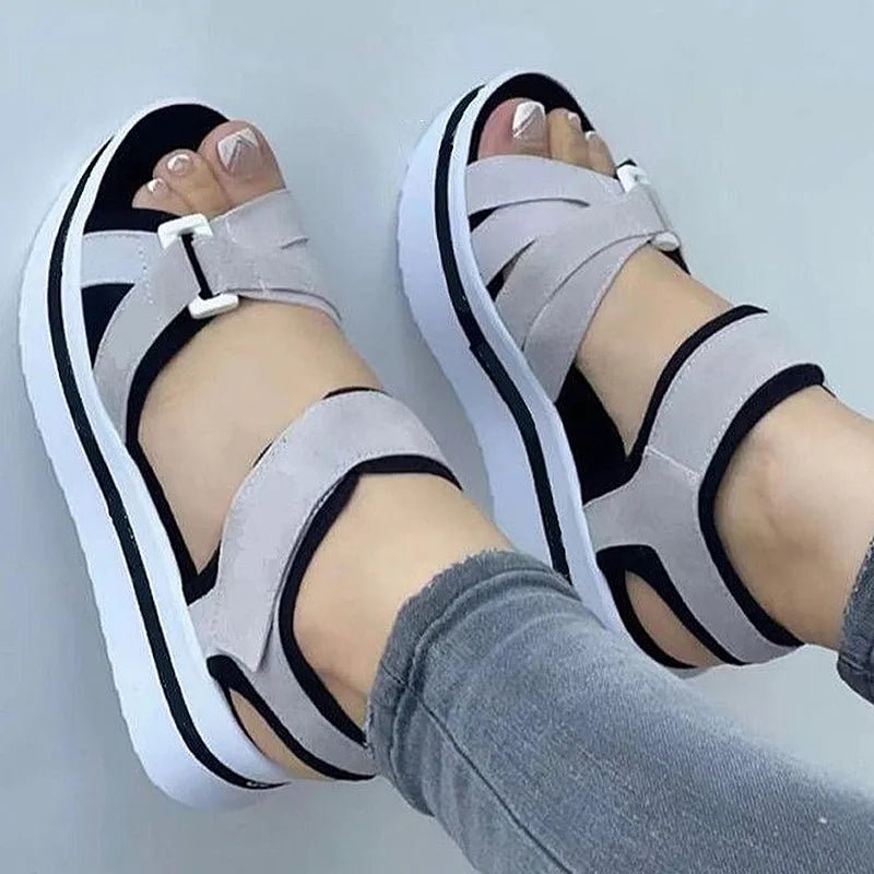 Women Sandals Lightweight Heels Sandals Summer Shoes For Women Wedge Sandal With Platform Sandalias Mujer Summer Footwear Female - Etawia Products