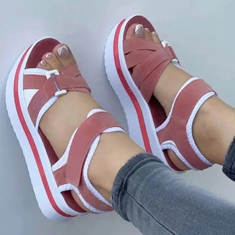 Women Sandals Lightweight Heels Sandals Summer Shoes For Women Wedge Sandal With Platform Sandalias Mujer Summer Footwear Female - Etawia Products