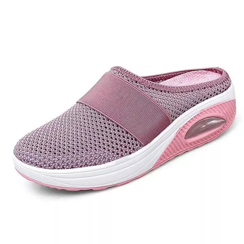 Women Wedge Slippers Premium Slippers Vintage Anti-slip Casual Female Platform Retro Shoes Plus Size Orthopedic Diabetic Sandals - Etawia Products