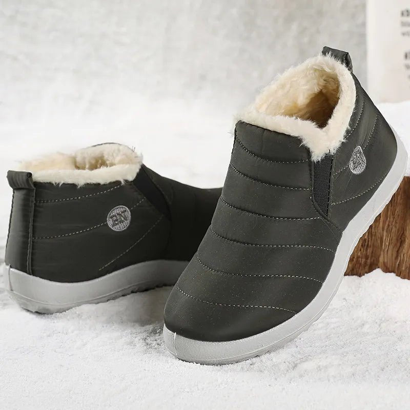 Women's Boots Warm Fur Winter Boots For Women Waterproof Snow Boots Ankle Botas Mujer 2023 Winter Shoes Women Winter Footwear - Etawia Products