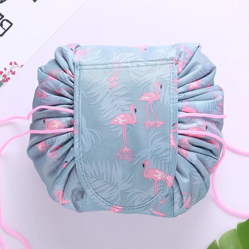 Women's Portable Waterproof Makeup Organizer with Drawstring Closure - Etawia Products