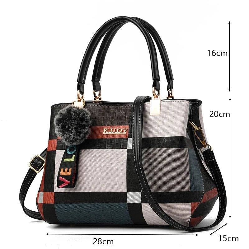 Women's PU Leather Handbags, Large Tote, Shoulder Bags, New Fashion Crossbody Bags - Etawia Products