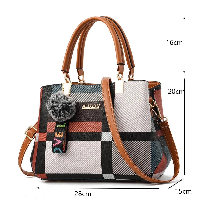 Women's PU Leather Handbags, Large Tote, Shoulder Bags, New Fashion Crossbody Bags - Etawia Products