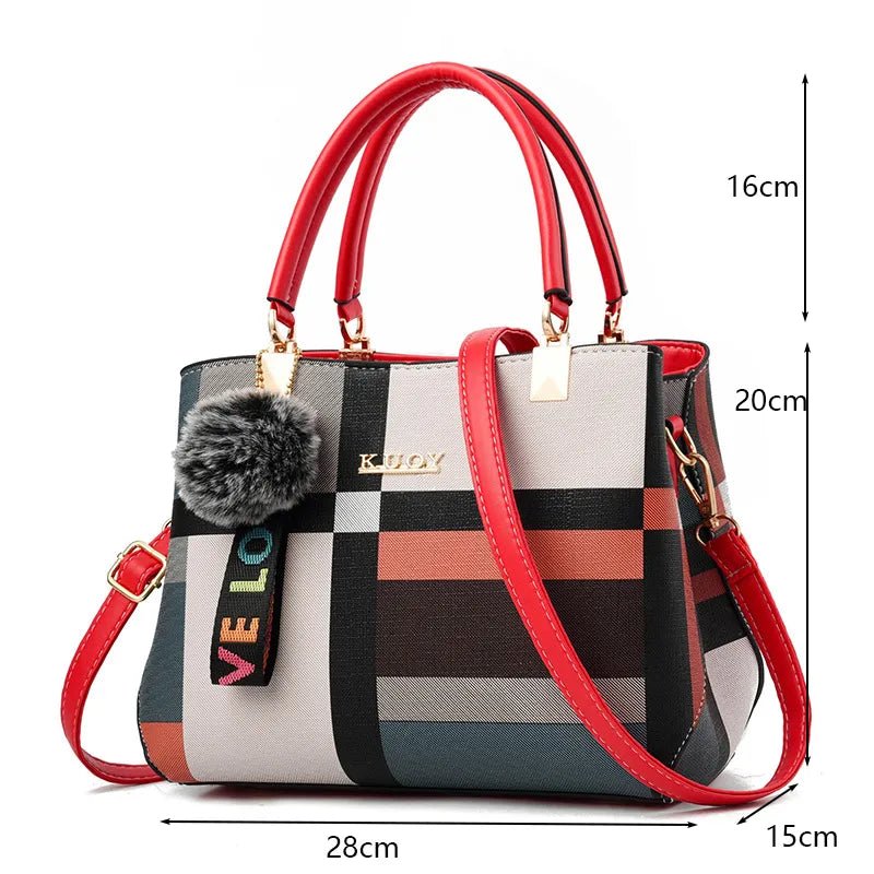 Women's PU Leather Handbags, Large Tote, Shoulder Bags, New Fashion Crossbody Bags - Etawia Products