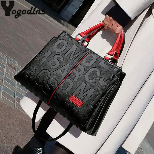 Women's PU Leather Handbags, Large Tote, Shoulder Bags, New Fashion Crossbody Bags - Etawia Products