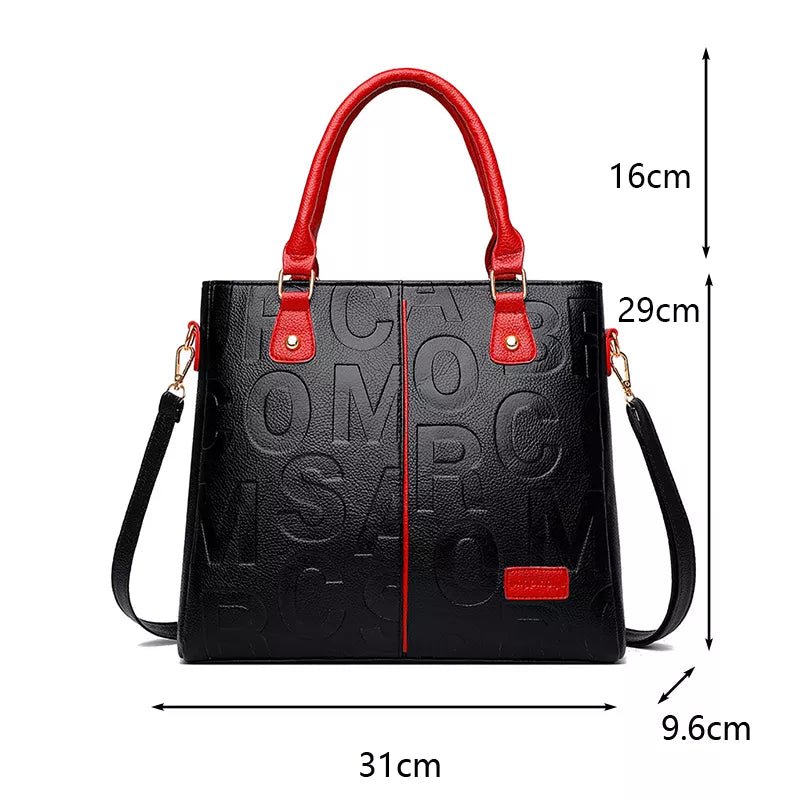 Women's PU Leather Handbags, Large Tote, Shoulder Bags, New Fashion Crossbody Bags - Etawia Products